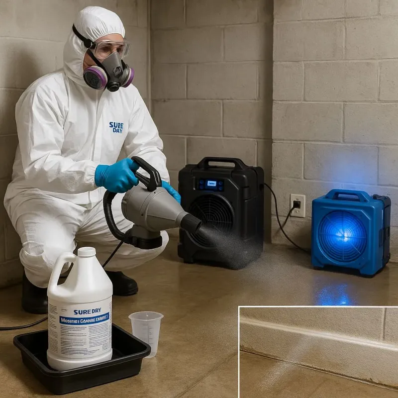 Sanitization and Odor Removal process in Palo Cedro, CA